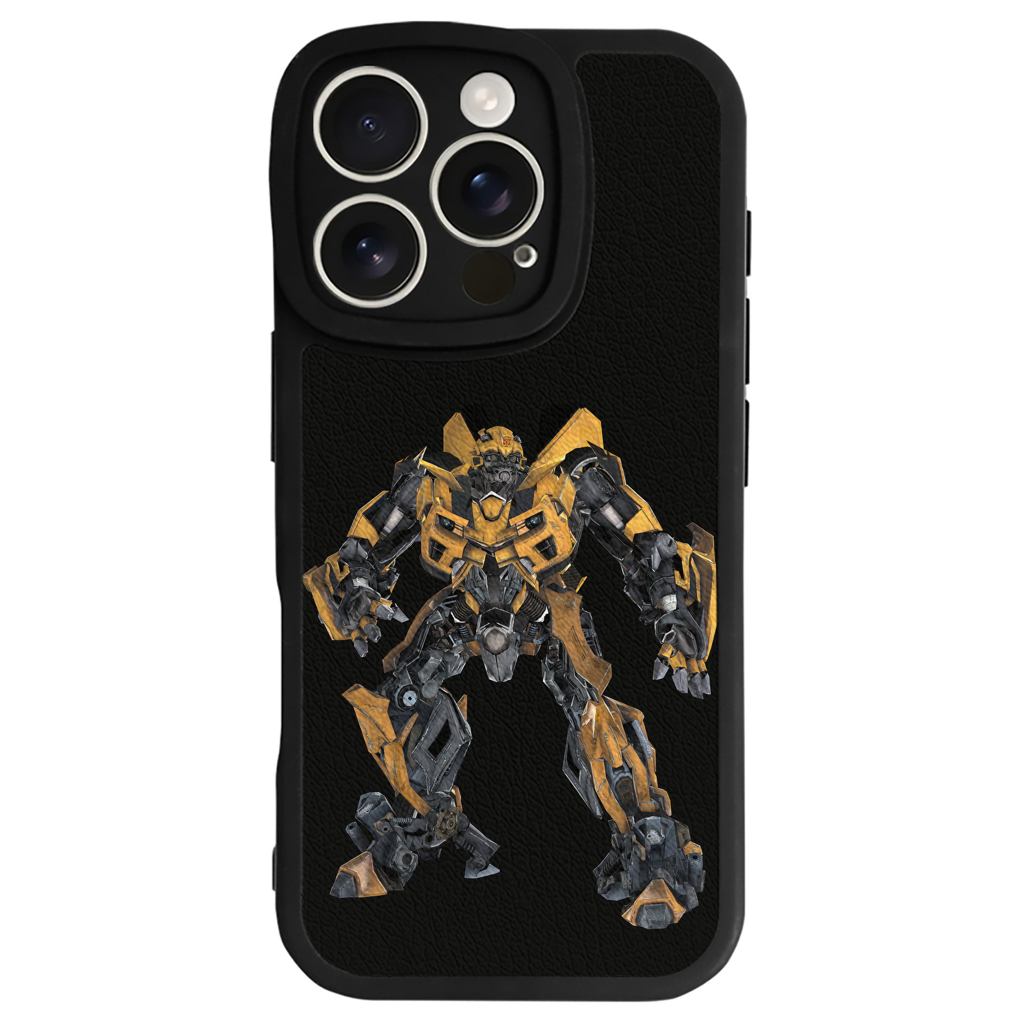 （画像用） Transformers トランスフォーマー 【iPhone 16シリーズ対応】シリコンスマホケース（レザー調） 材質：シリコン